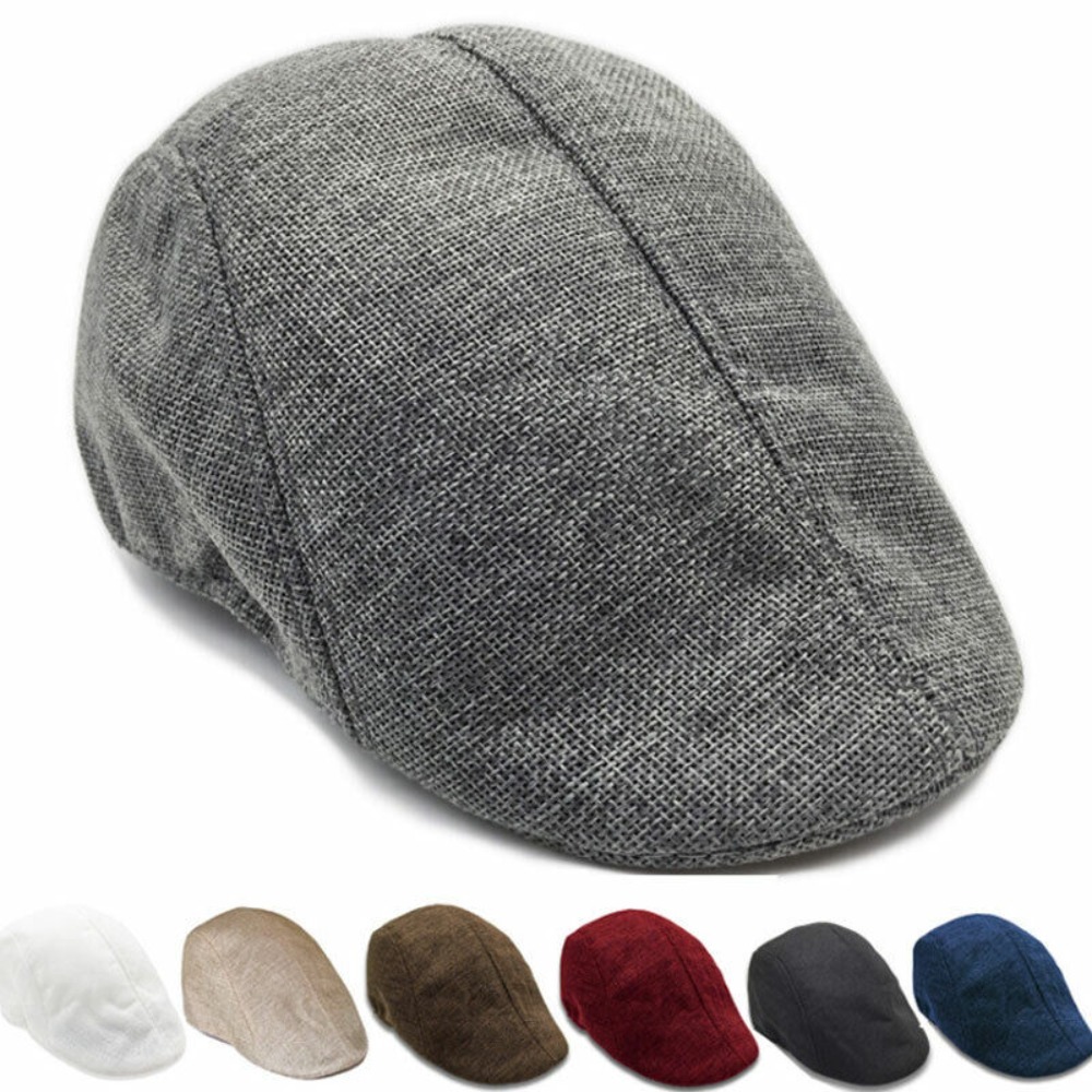 Dad Hat Cotton - Peaky Newsboy ゴルフ ドライビング ハット キャップ
