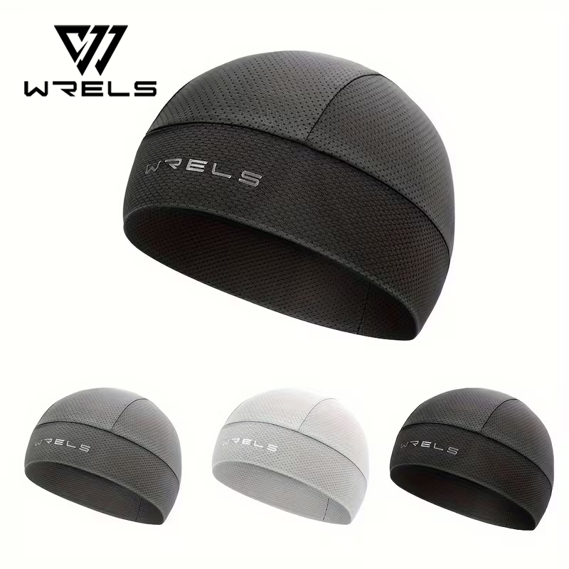 Running Cap Lightweight - サイクリングオートバイキャップ通気性速乾性弾性アウトドアキャップ汗吸収軽量冷却ランニングヘルメットインナーキャップ