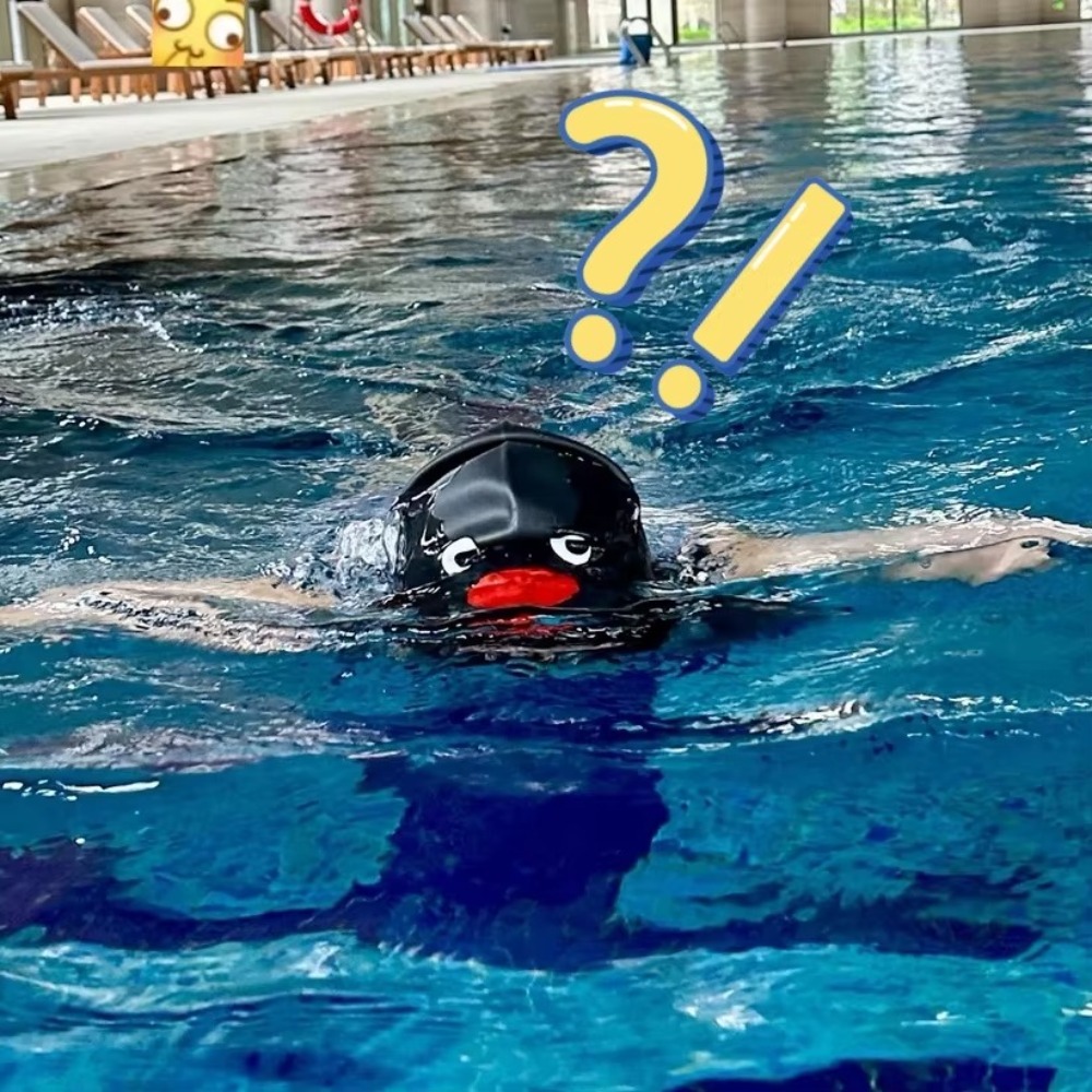 新しい伸縮性のあるスイミングキャップ、拡大された防水シリコン - Swim Hat Silicone のレビューと価格