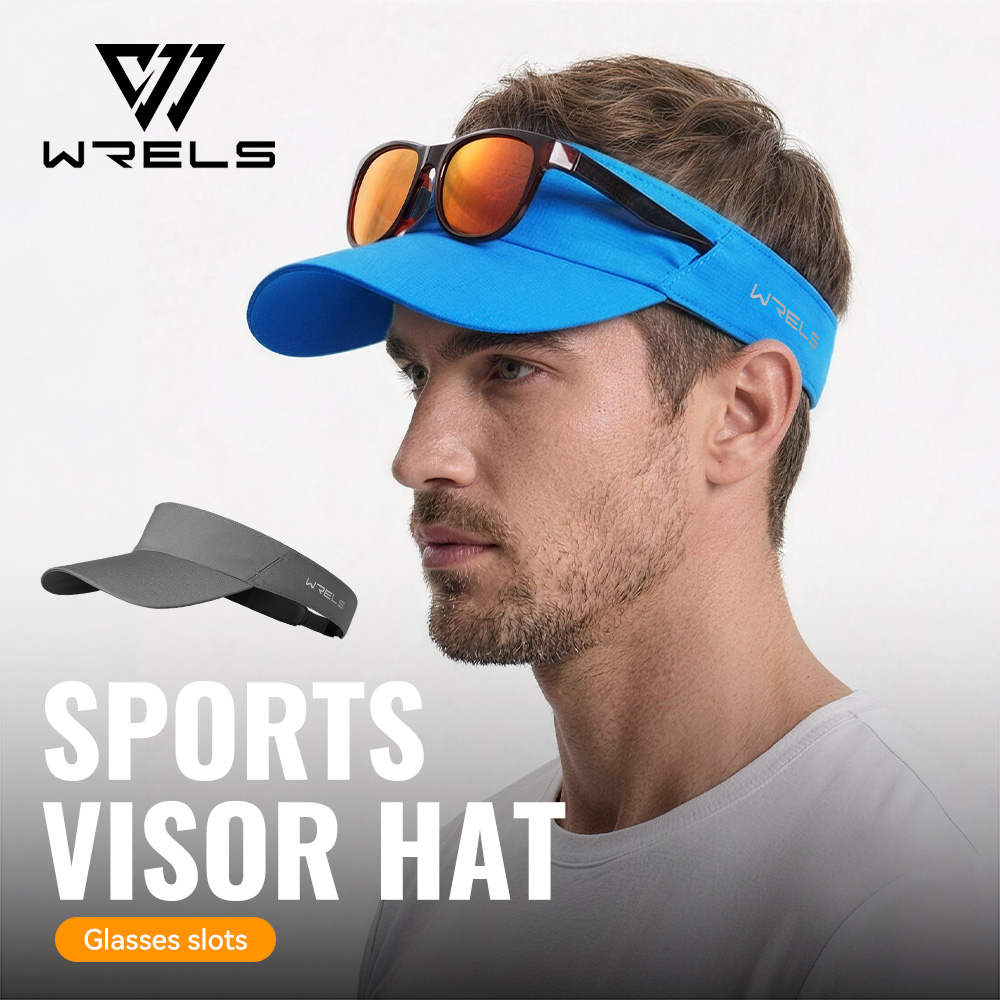 WRELS スポーツサンバイザーハット エンプティトップ 軽 - Running Cap Lightweight のレビューと価格