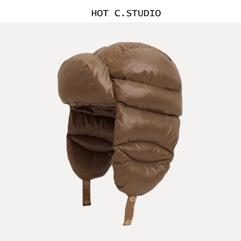 メンズ防水冬用帽子、トラッパーキャップ、暖かいフリース裏地、 - Trapper Hat Ear Flap のレビューと価格