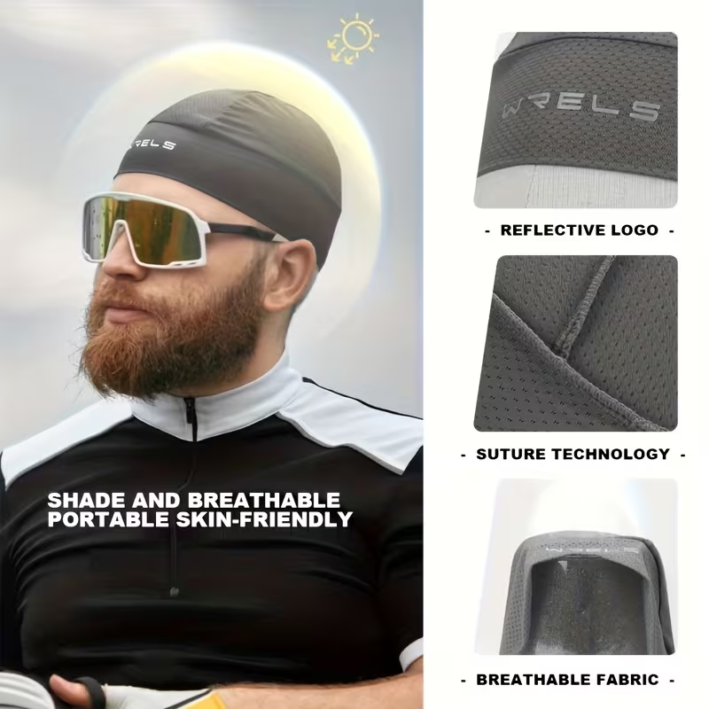 サイクリングオートバイキャップ通気性速乾性弾性アウトドアキャ - Running Cap Lightweight のレビューと価格