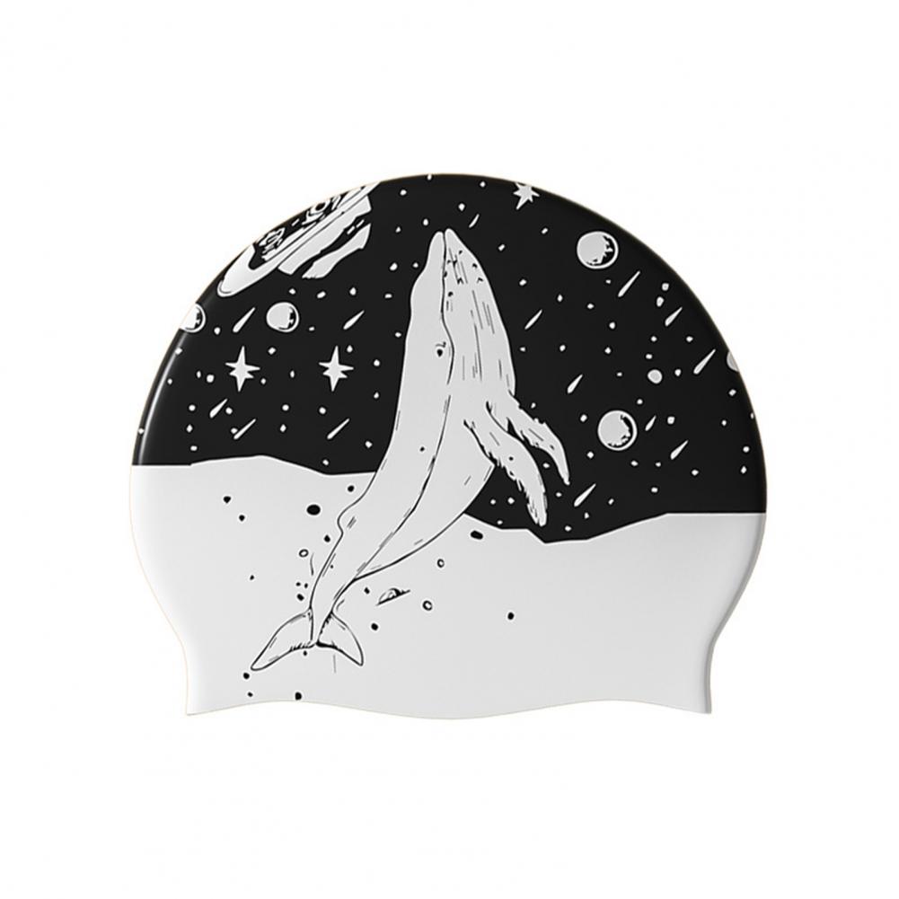 男性と女性のためのシリコンキャップ,プロの長髪,水泳帽,両面 - Swim Hat Silicone のレビューと価格